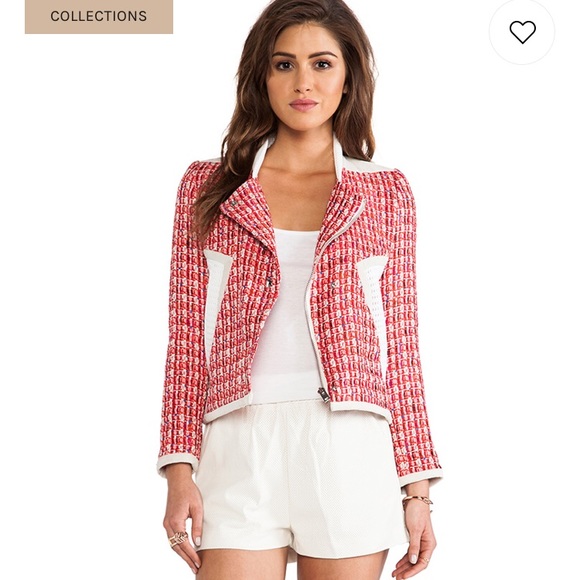 IRO Jackets & Blazers - Aubrey Jacket in Red Multico
IRO